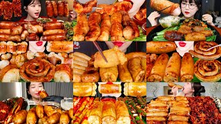 BEST EVER ❗ BIG BEEF INTESTINES MUKBANG COMPILATION 💯 SATISFYING SOUND ASMR KOREAN FOOD DAECHANG 