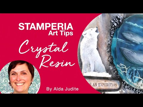 ART TIPS Crystal Resin by Alda Judite Antartic Resin