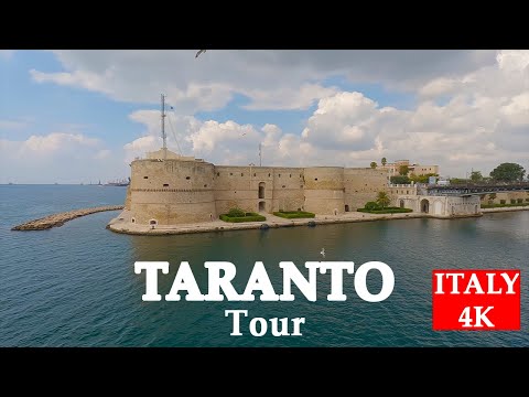 TARANTO - Italy Tour 4k - whit MSC SPLENDIDA 2022