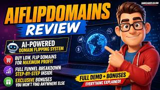 AI Flip Domains Review: Real Results & Income Potential! 🔴 AIFlipDomains Bundle Deal + OTO + BONUS 🔴