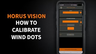 Horus Ballistics App: Automatic TREMOR Reticle Wind Dot Calibration Tool
