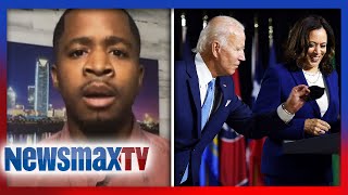 Terrence Williams reacts to Kamala-Biden presser