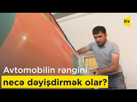 Avtomobilin rəngini necə dəyişdirmək olar?