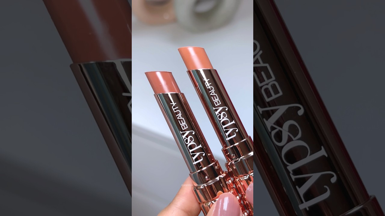 Typsy Beauty Cocoa Peptide Velvet Matte Lipstick | Brownie Bite Light 01 | Brownie Bite Medium 02