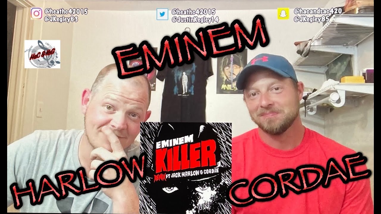 EMINEM - KILLER REMIX (Feat JACK HARLOW, CORDAE) | REACTION!!!!