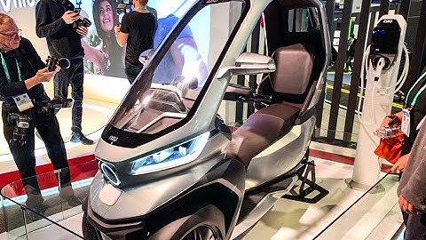 Niu TQi | 国产“自动驾驶”摩托车，倒三轮带天棚和风挡，时速80续航200公里| niu TQi electric moto - 天天要闻