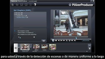 CyberLink PowerProducer 5 - Parte II - Importar y editar vídeos de un disco