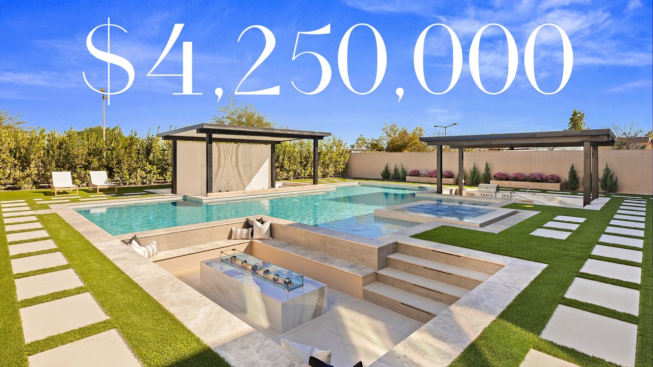 Путешествие на Summerlin за 1 миллион долларов | Реконструкция Mesa Ridge Custom с курортным двором