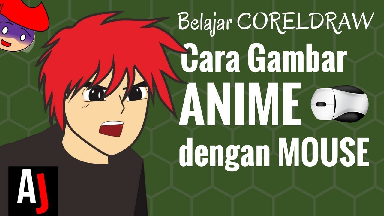 Cara Menggambar Kartun Atau Anime Dengan Menggunakan Mouse Pada Coreldraw Asaljeplakcom