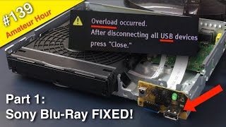 Blu Ray USB Overload FIXED - #139 Amateur Hour w/ SolderJS
