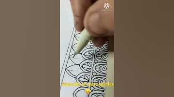 Mandala Art For Beginners Step By step/Mandala Art/Mandala Tutorial/Mandala/Mandala pattern #shorts