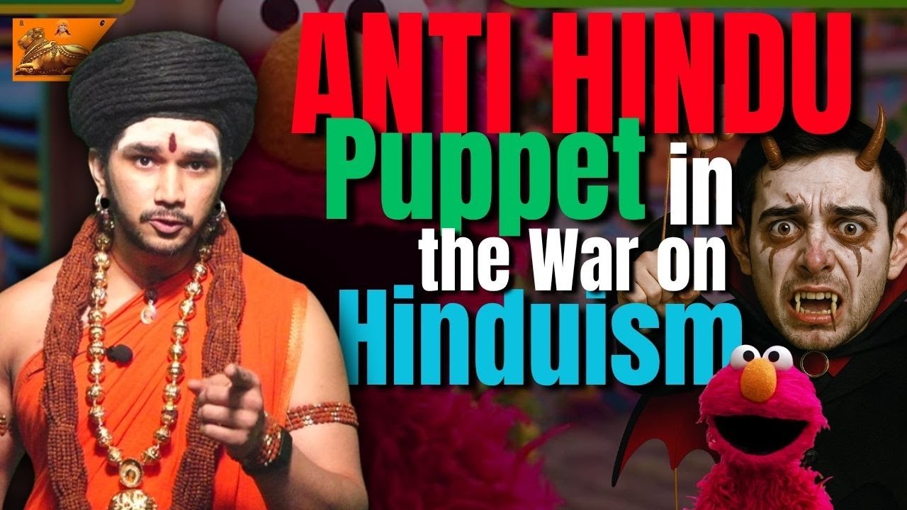 ANTI-HINDU Puppet #dhruvratheeexposed | War on Hinduism - YouTube