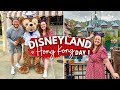 Hong kong disneyland vlog  day 1  world of frozen snacks fireworks  explorers lodge hotel 