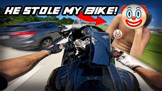 I CAUGHT THE KID THAT STOLE MY MOTORCYCLE! (INSANE)