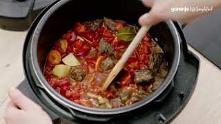 MultiCooker MC6MBK by Gorenje • Culinary Guide • Beef Goulash Resimi