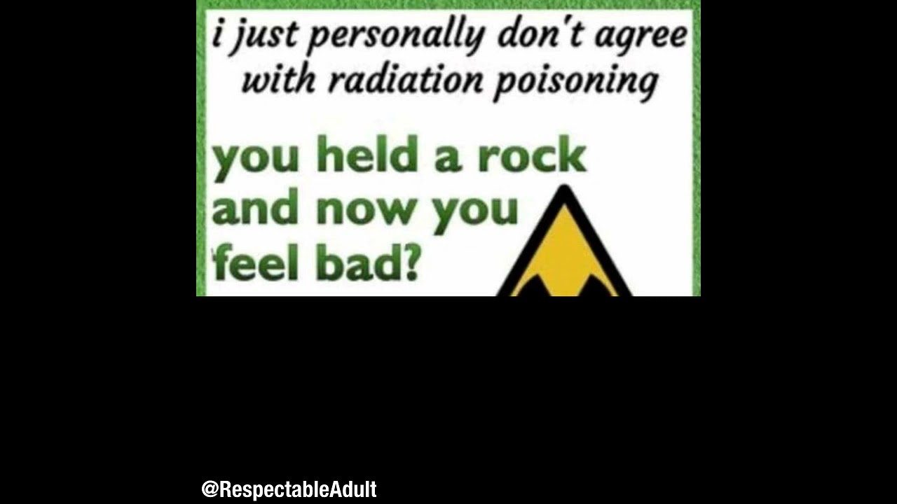 Back In The Day, We Ate Yellow Cake Uranium For Breakfast!
