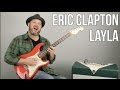 Eric Clapton Layla Electric Guitar Lesson + Tutorial