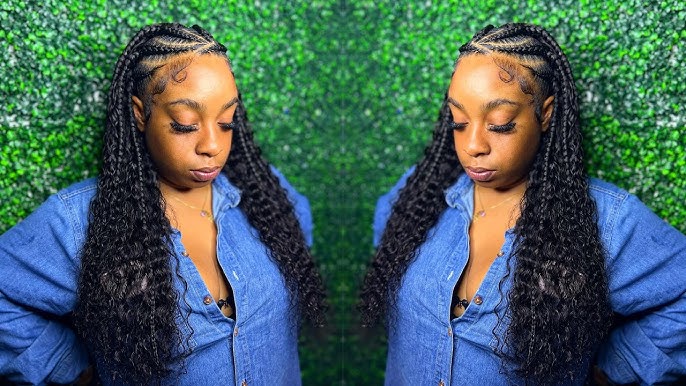 Braided Wig,braidswig, Feed in Braids,ghana Weave,fulani Ket