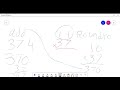 multiplication using rounding.