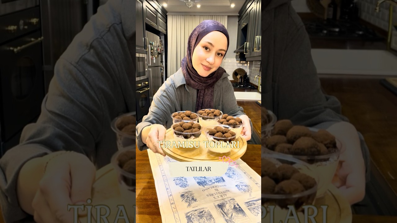 Efsane Kolay ve Pratik Tiramisu Topları Tarifi