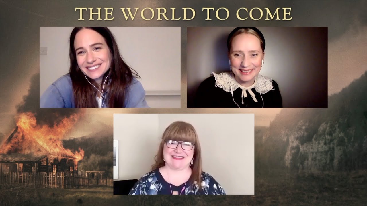Fantastic Beasts' Katherine Waterston & Director Mona Fastvold chatted about THE WORLD TO COME