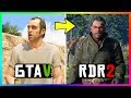 Grand Theft Auto Characters That Appear In Red Dead Redemption 2! (RDR2 SECRET Characters)