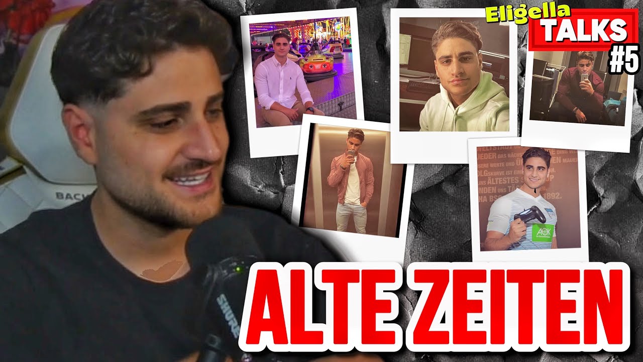 ELI guckt sich seine ALTEN INSTA BILDER an und redet über SEINEN WERDEGANG bis JETZT!🤩
