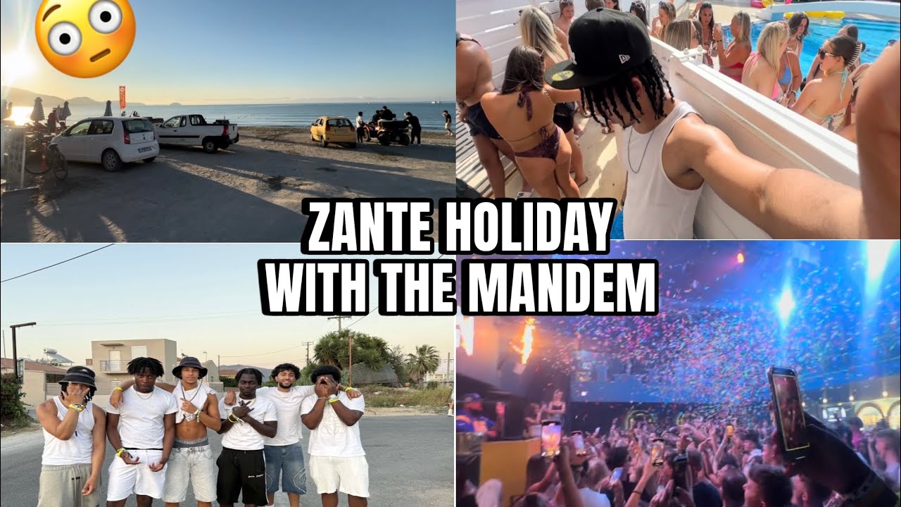 THE MANDEM FLY TO ZANTE😲 