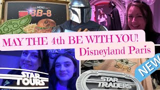 Disneyland Paris Star Wars 2024 - SHOP TOUR at Star Traders, Characters, Rides & FOOD!