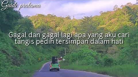 Disini di batas kota ini - Vanny Vabiola (lirik video)cover