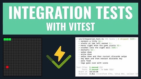 Integration Tests with Vitest