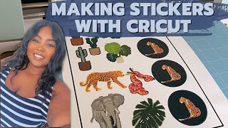 How to Make Stickers Easy with Cricut