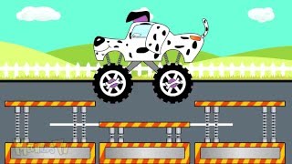 ลูกสุนัขรถบรรทุกรถบรรทุกมอนสเตอร์สำหรับเด็ก || game kid screenshot 5