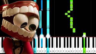 Running The Show (The Amazing Digital Circus) - Piano Tutorial @Peter_PlutaX