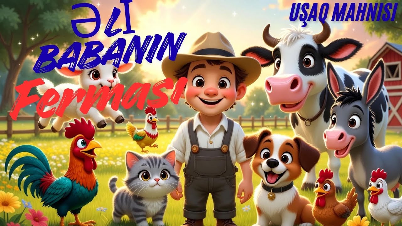 Əli Babanın Ferması | Azərbaycanca Uşaq Mahnısı | Balalar üçün Mahnılar