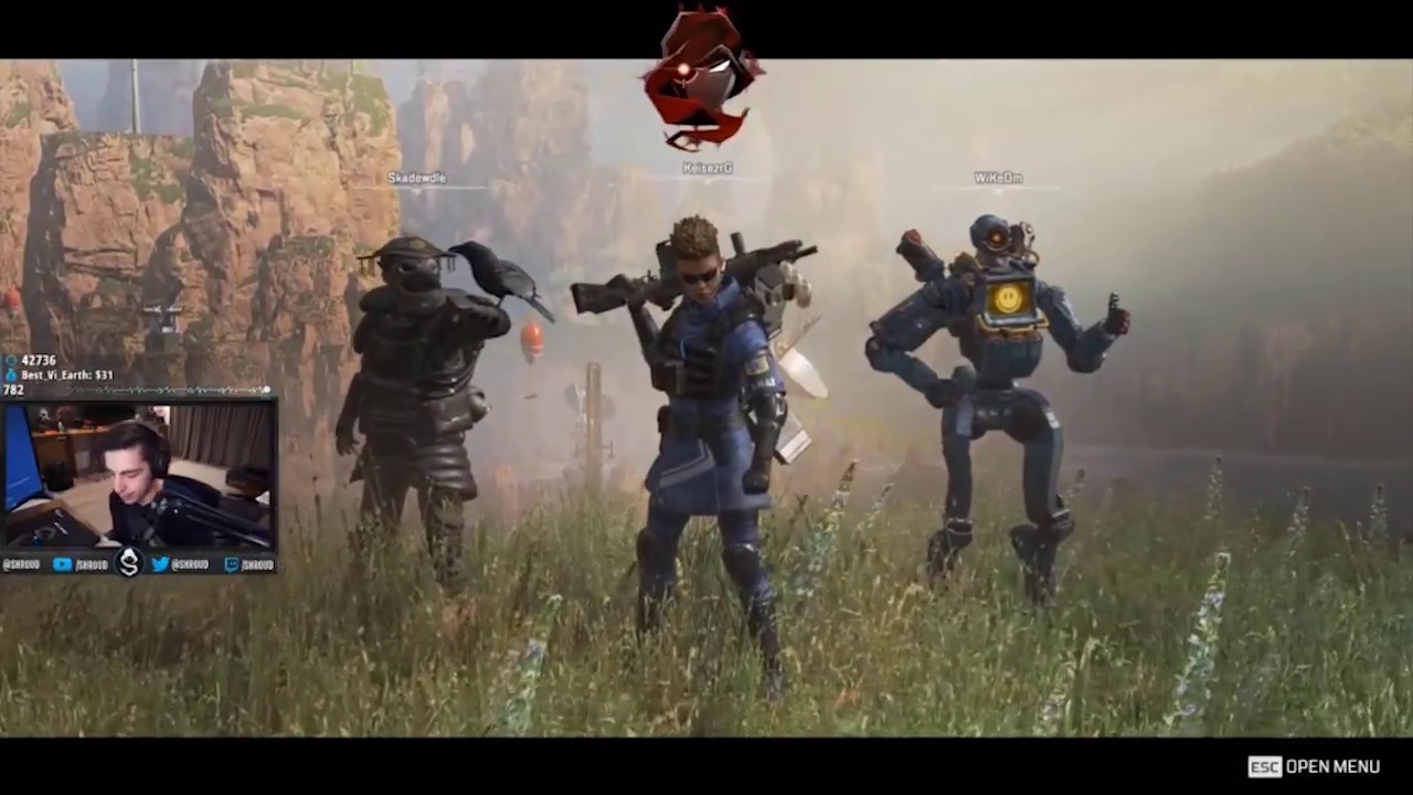 Apex Legends Gameplay Shroud First Game