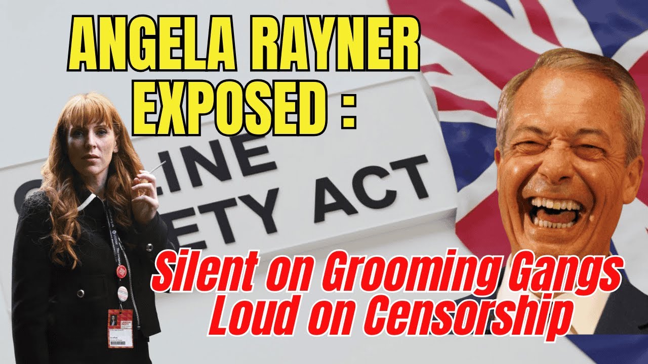 Angela Rayner EXPOSED Silent on Grooming Gangs Loud on Censorship