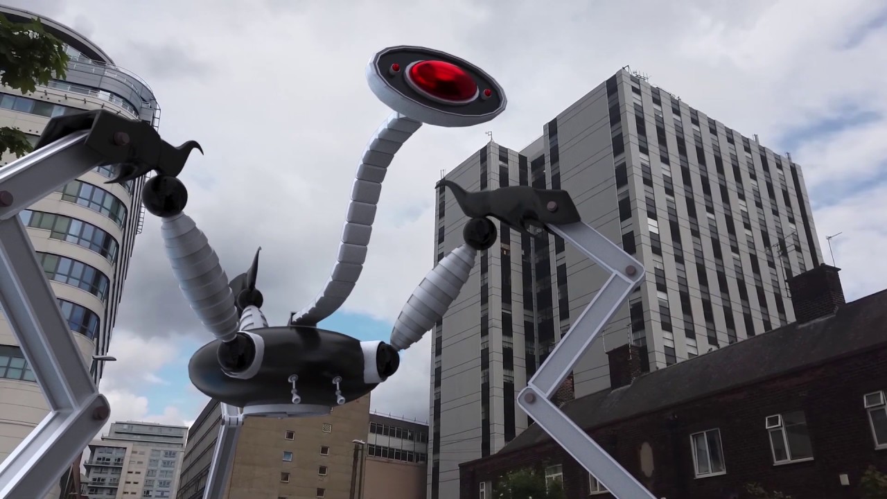 Martian War Machine Match Moving VFX Breakdown (The War of The Worlds ...