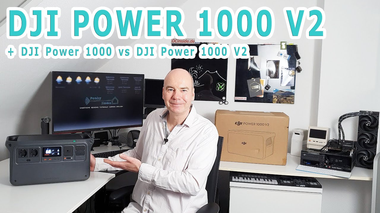 Die neue DJI Power 1000 V2 Powerstation mit mehr Power!
