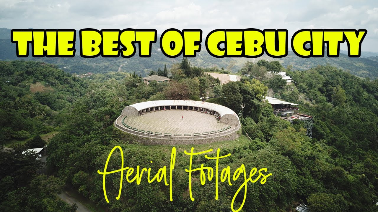 Drone shot of Cebu City's Tourist Spot