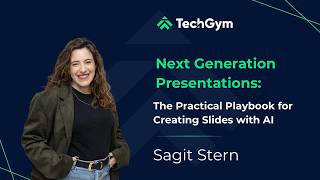 Next Generation Presentations: The Practical Playbook for Creating Slides with AI - Sagit Stern