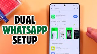 How to Set Up Dual WhatsApp Accounts on Motorola Edge 50 Pro screenshot 2