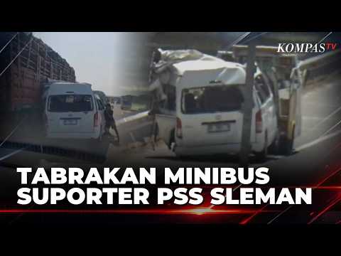 Minibus Carrying PSS Sleman Supporters Crashes into Truck on Ngawi-Kertosono Toll Road, 4 Dead | ...