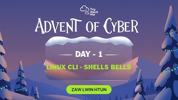 Advent of Cyber Day - 1 Linux CLI -  Shells Bells (THM)