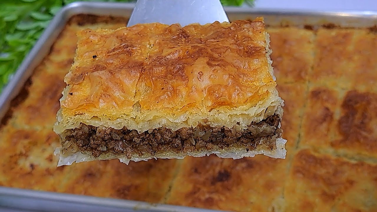 Тесто фило с мясной начинкой, хранящее все свои секреты, без яиц и с поистине потрясающим вкусом!...
