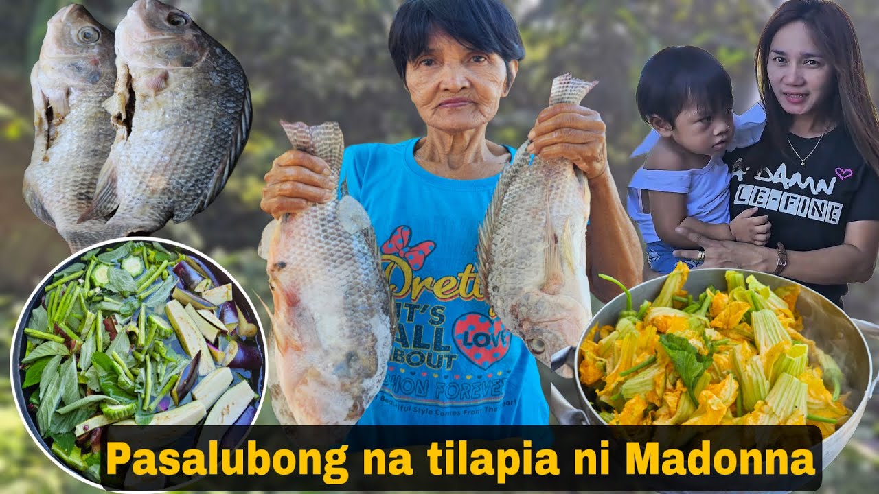 Niluto namin ang dalang tilapia ni madonna ang dami naming nakain | Buhay Probinsya | Mindoro 