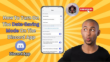 How To Enable Data-Saving Mode On The Discord App | Save Mobile Data on Discord
