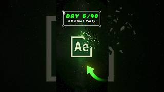 Day 5/90 • CC Pixel Polly effect in After Effects 🎊