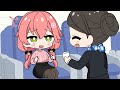 手描き 飛行機で飲み物を全ロスしてしまうみこち 大空スバル さくらみこ ホロライブ 切り抜き漫画 