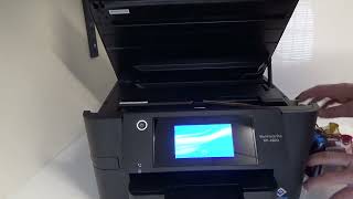 Ciss continuous ink system install on Epson WF 4820DWF, WF-4825DWF